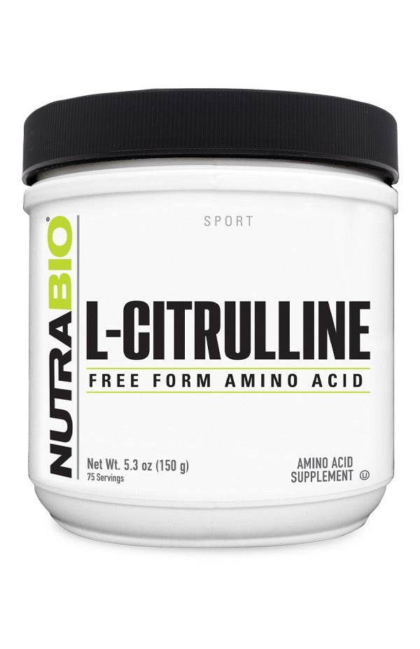 L-Citrulline Powder - Nutrabio - Prime Sports Nutrition
