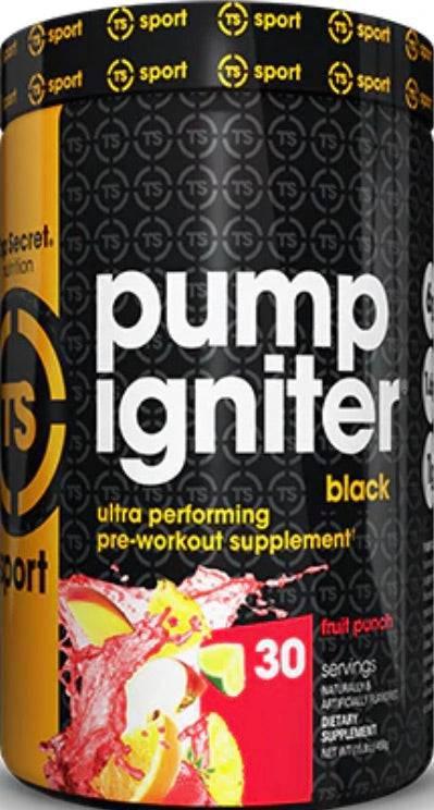 Pump Igniter Black - Top Secret Nutrition - Prime Sports Nutrition