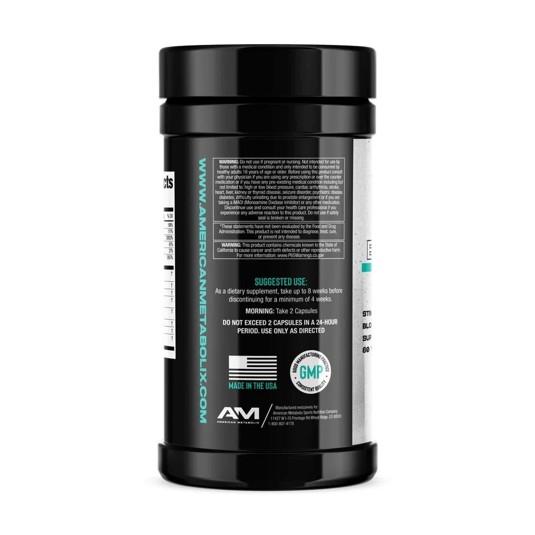 Banish Stim Free Fat Burner - American Metabolix - Prime Sports Nutrition