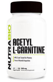 Nutrabio - Acetyl L-Carnitine - Prime Sports Nutrition