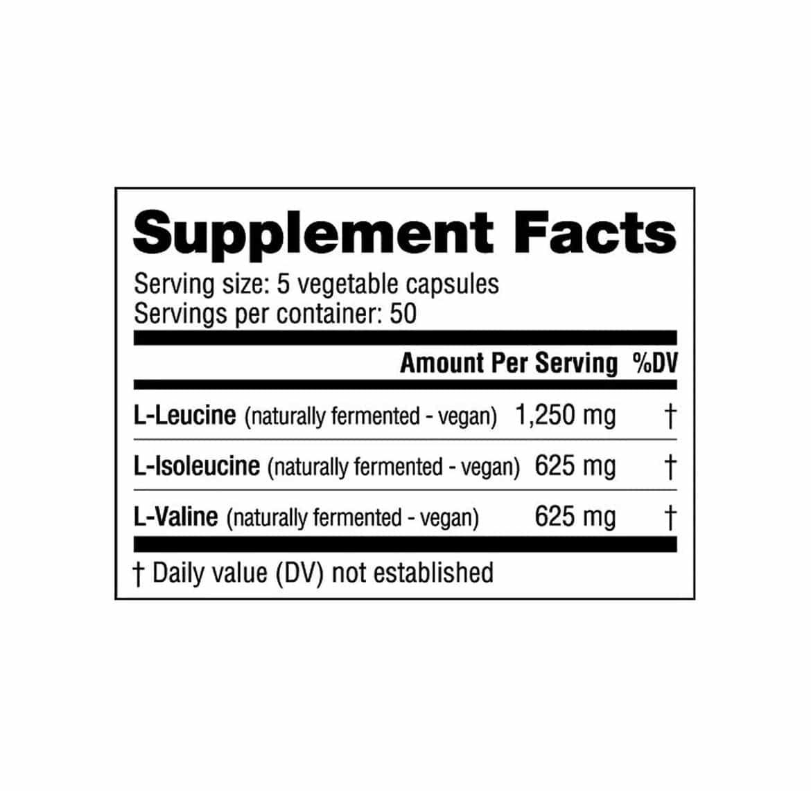 Bcaa 2500 - Nutrabio - Prime Sports Nutrition