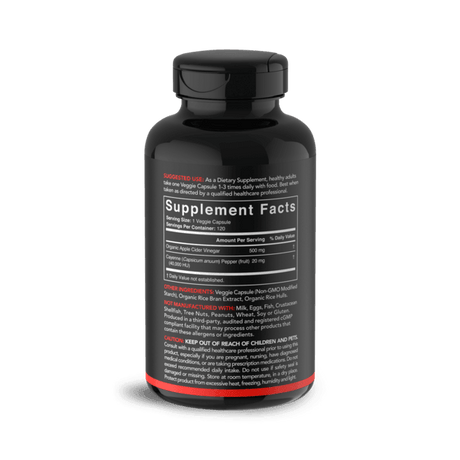 Apple Cider Vinegar Pills - Sports Research - Prime Sports Nutrition