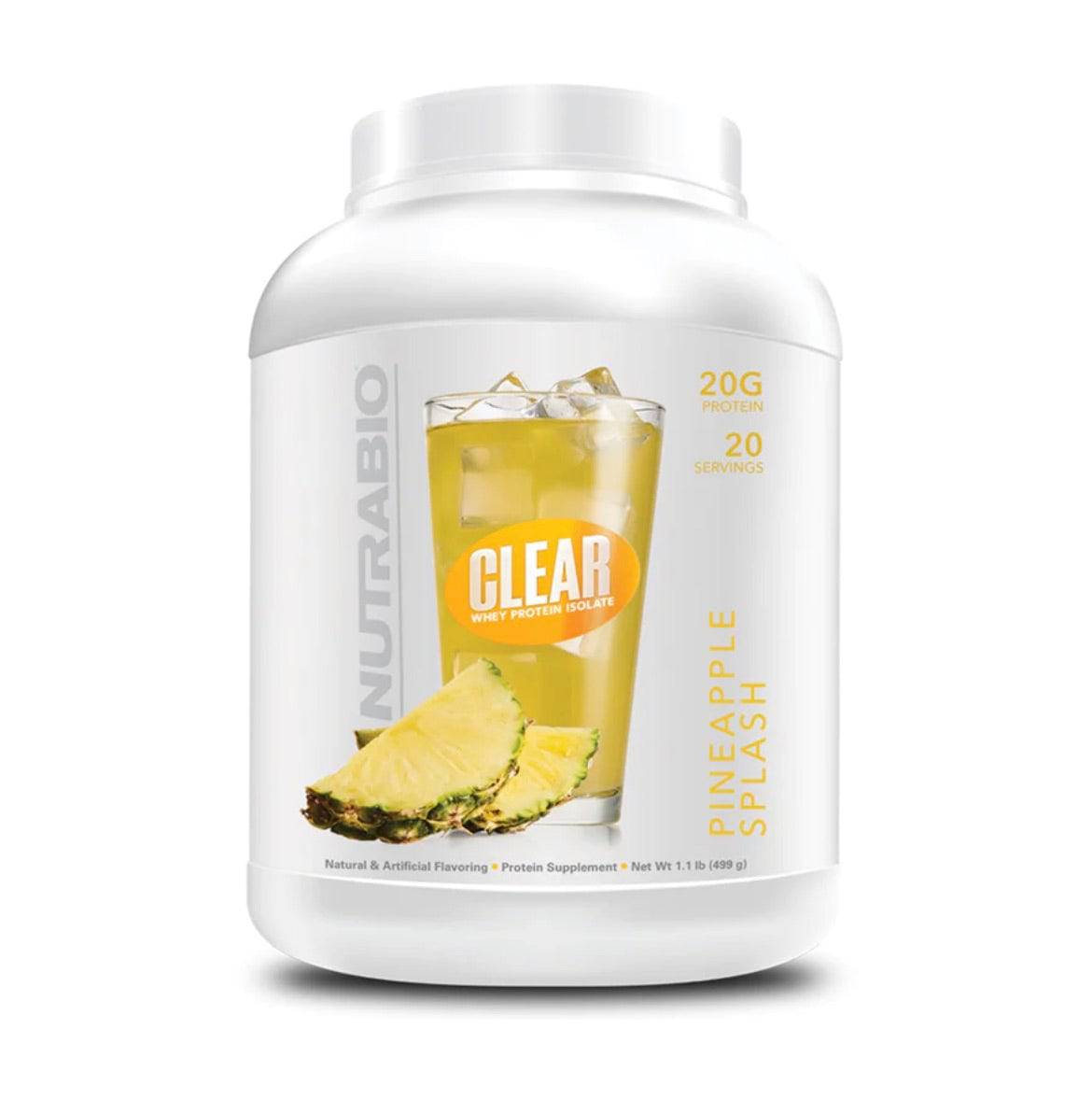 Clear Whey Protein Isolate - Nutrabio - Prime Sports Nutrition