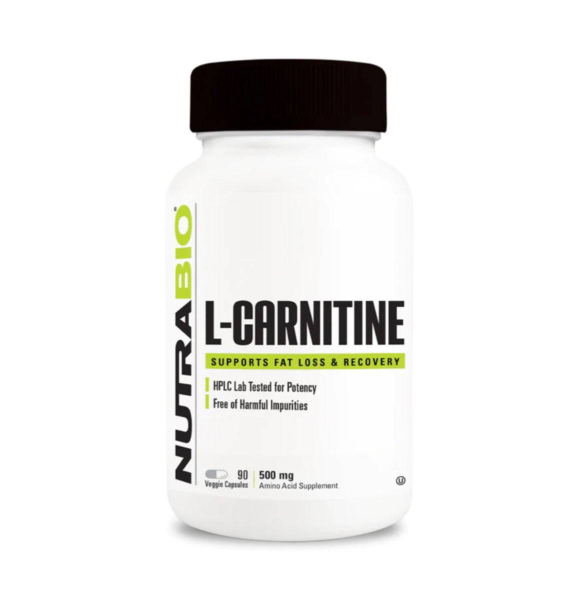 L Carnitine - Nutrabio - Prime Sports Nutrition