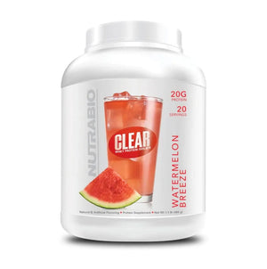 Clear Whey Protein Isolate - Nutrabio - Prime Sports Nutrition