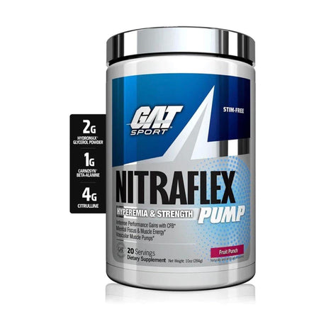 Nitraflex Pump - GAT Sport - Prime Sports Nutrition