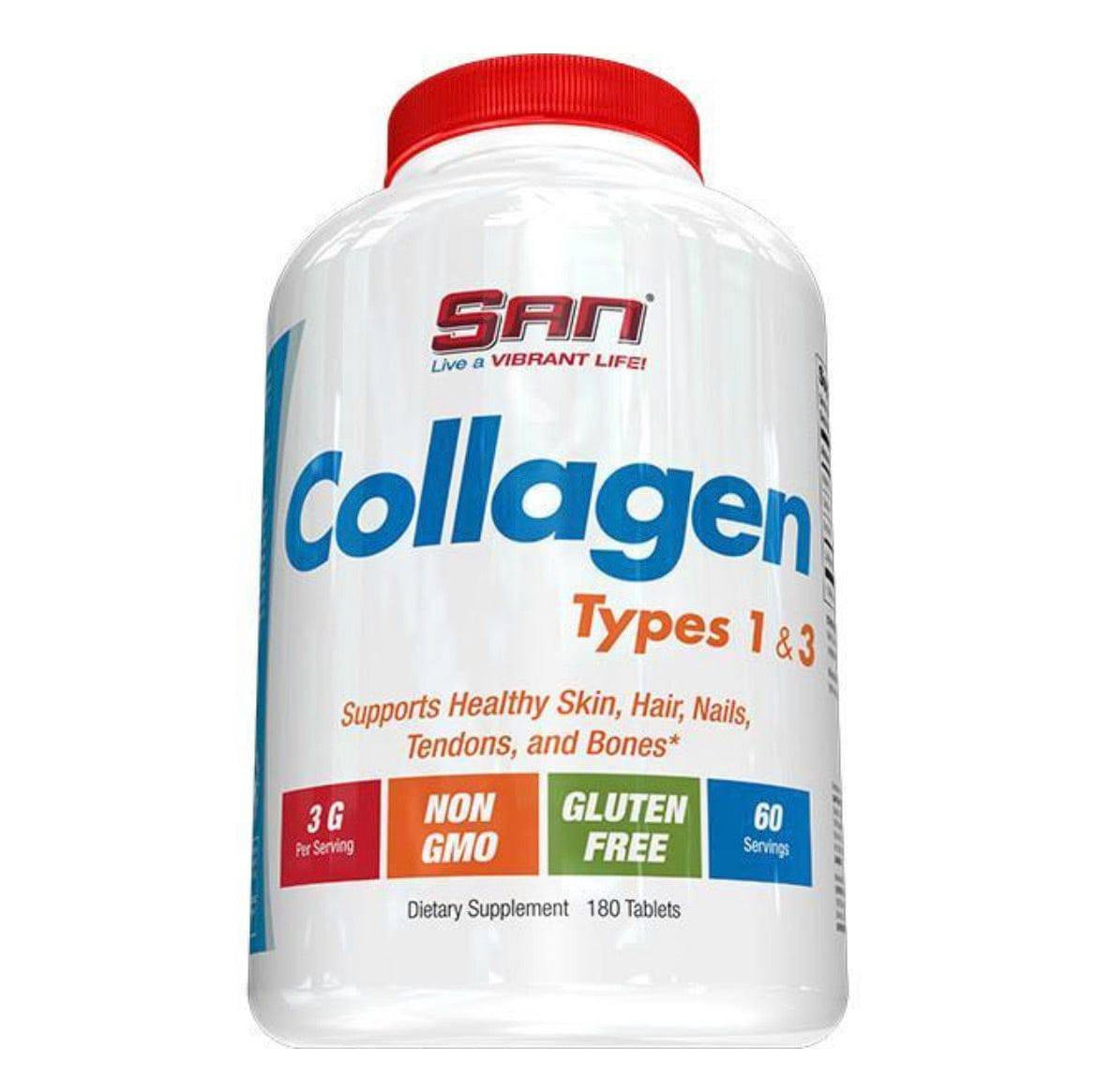 Collagen Types - San Nutrition - Prime Sports Nutrition