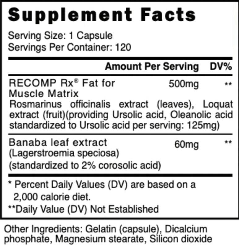 Recomp Rx - Blackstone Labs - Prime Sports Nutrition