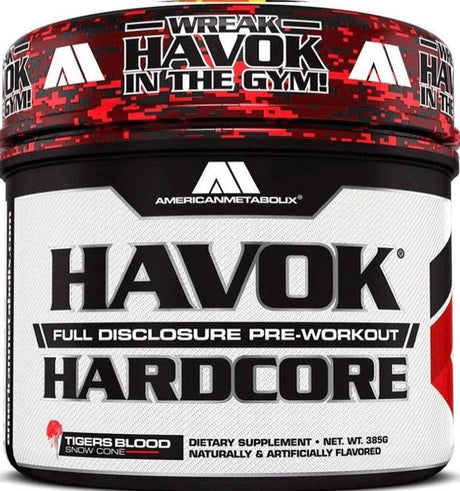 Havok Hardcore - American Metabolix - Prime Sports Nutrition