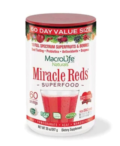 Miracle Reds Superfood - MacroLife Naturals - Prime Sports Nutrition