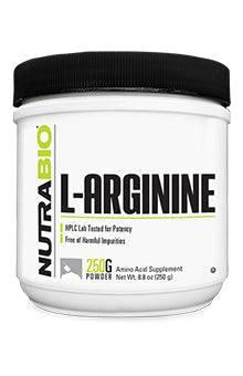 Nutrabio - L Arginine - Prime Sports Nutrition