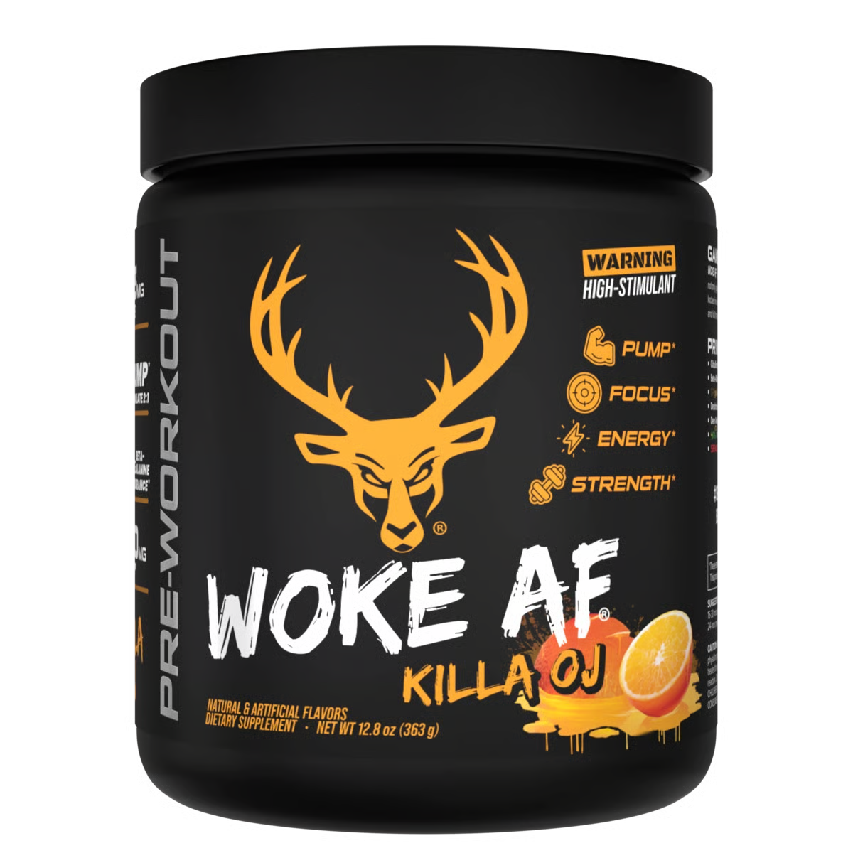 Woke AF - High Stimulant Pre-Workout - Bucked Up