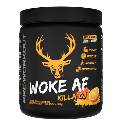 Woke AF - High Stimulant Pre-Workout - Bucked Up