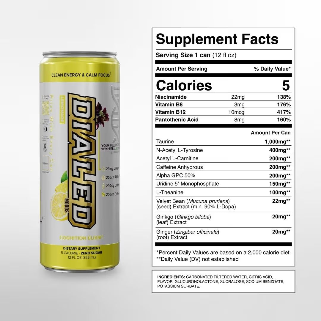 Cognition & Energy Elixir - Dialed Moods
