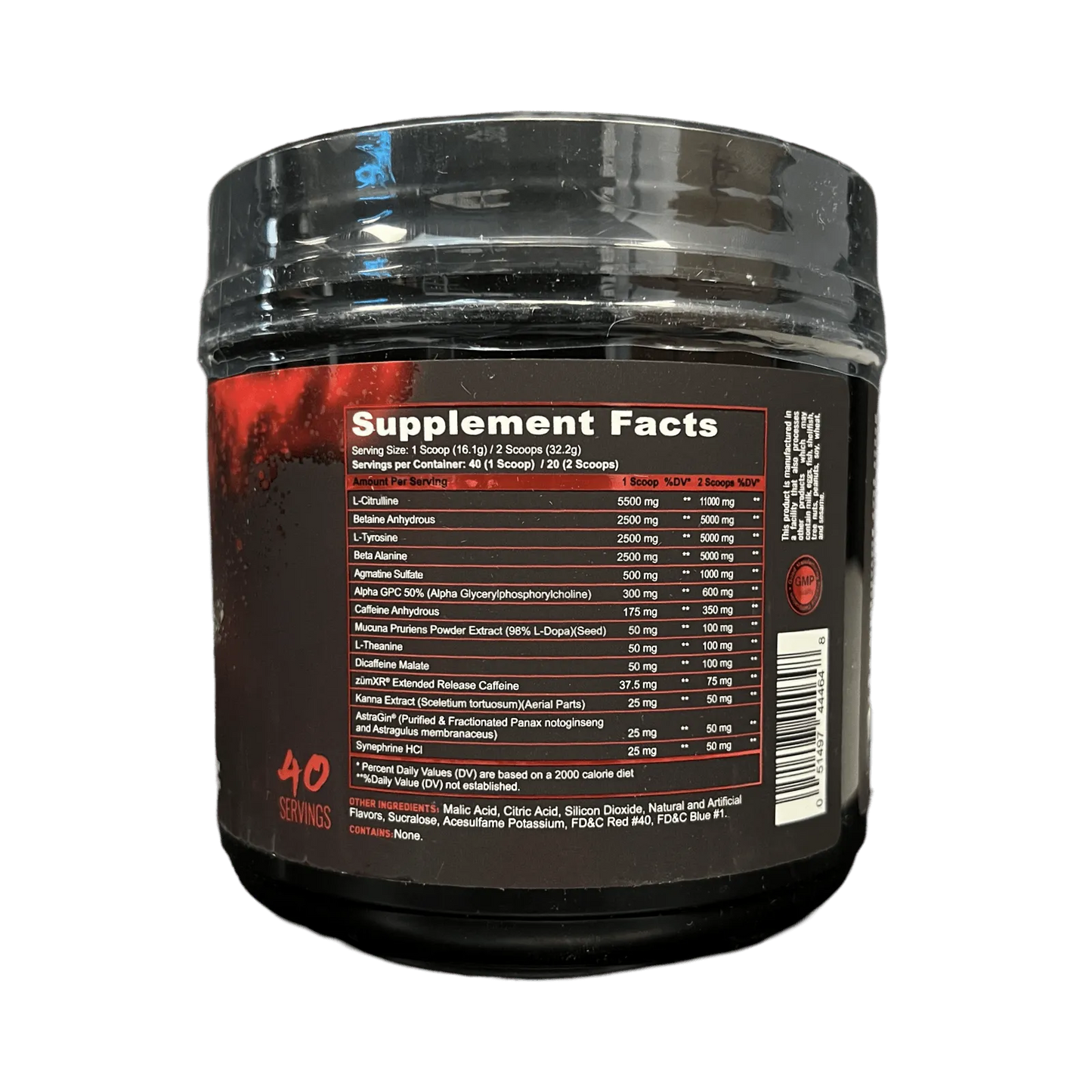 Pandamus Pre Workout - Level 3 - Panda Supplements