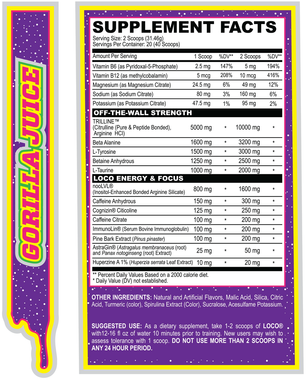 Loco® Pre-Wourkout - Myoblox