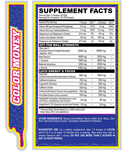 Loco® Pre-Wourkout - Myoblox