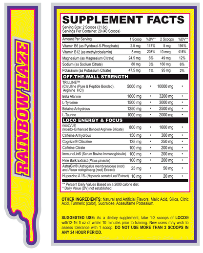 Loco® Pre-Wourkout - Myoblox