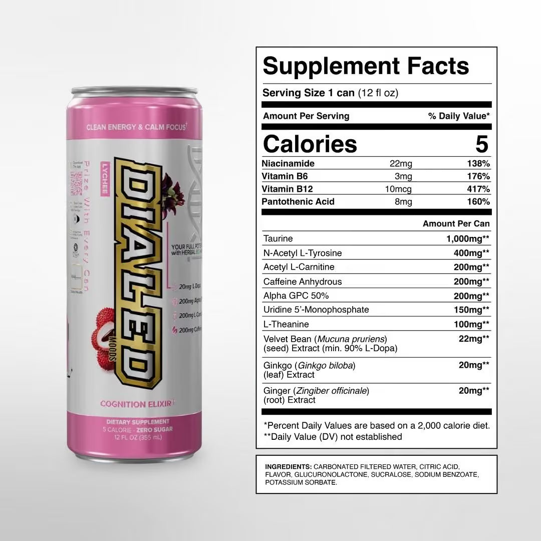 Cognition & Energy Elixir - Dialed Moods