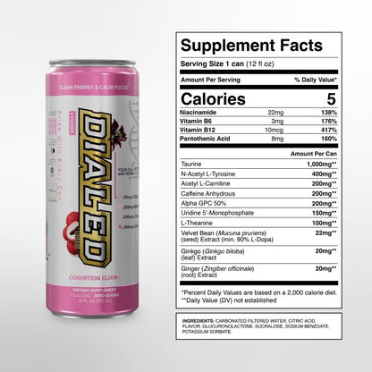 Cognition & Energy Elixir - Dialed Moods
