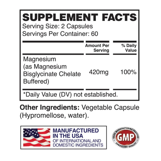 Magnesium Bisglycinate - Apollon Nutrition