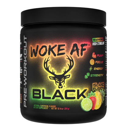 Woke Af-BLACK-High Stimulant Pre Workout-Bucked Up