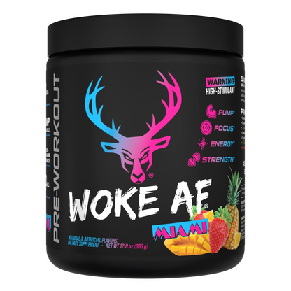 Woke AF - High Stimulant Pre-Workout - Bucked Up