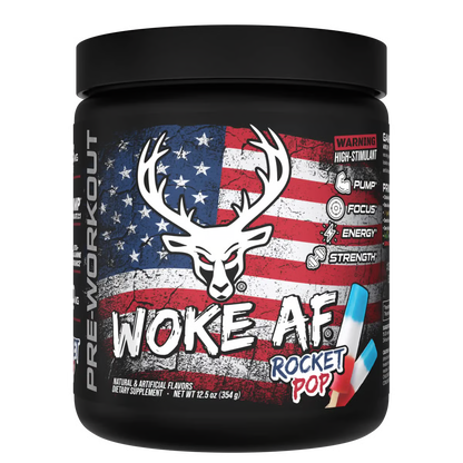 Woke AF - High Stimulant Pre-Workout - Bucked Up