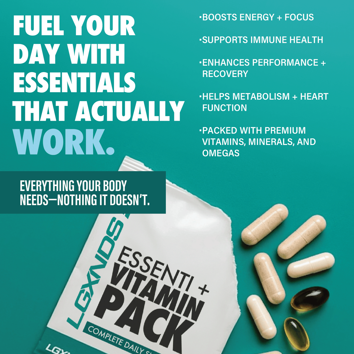Essenti+ Vitamin Pack - LGXNDS