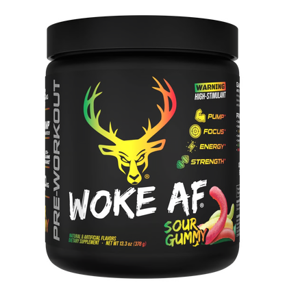 Woke AF - High Stimulant Pre-Workout - Bucked Up