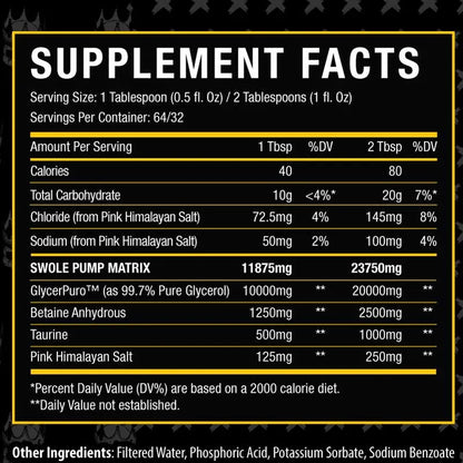 SICARIO SWOLE LIQUID PUMP - XTREMIS CARTEL