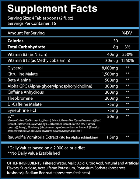 God Of Thunder Liquid Preworkout Suspension-Centurion Labz