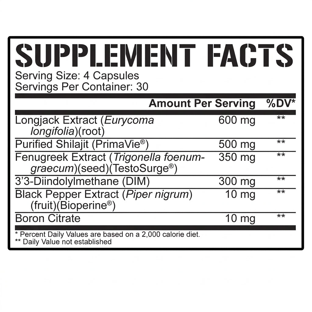 Test Booster - 5% Nutrition