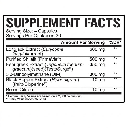 Test Booster - 5% Nutrition