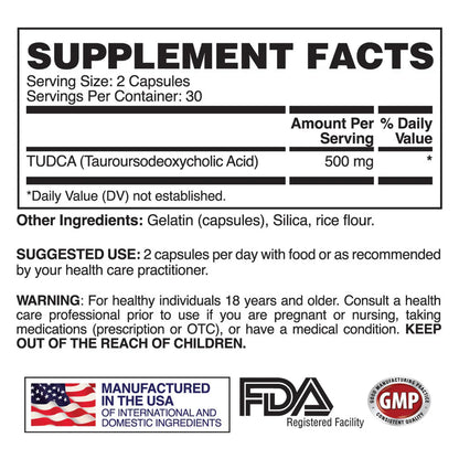 TUDCA - Liver Health Support- Apollon Nutrition