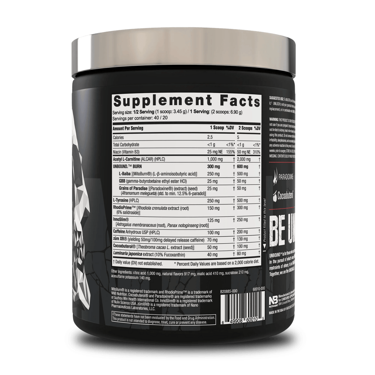 Unlock Powder Beyond Fat Burner - Unbound