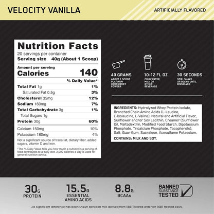 Platinum Hydro Whey-Optimum Nutrition