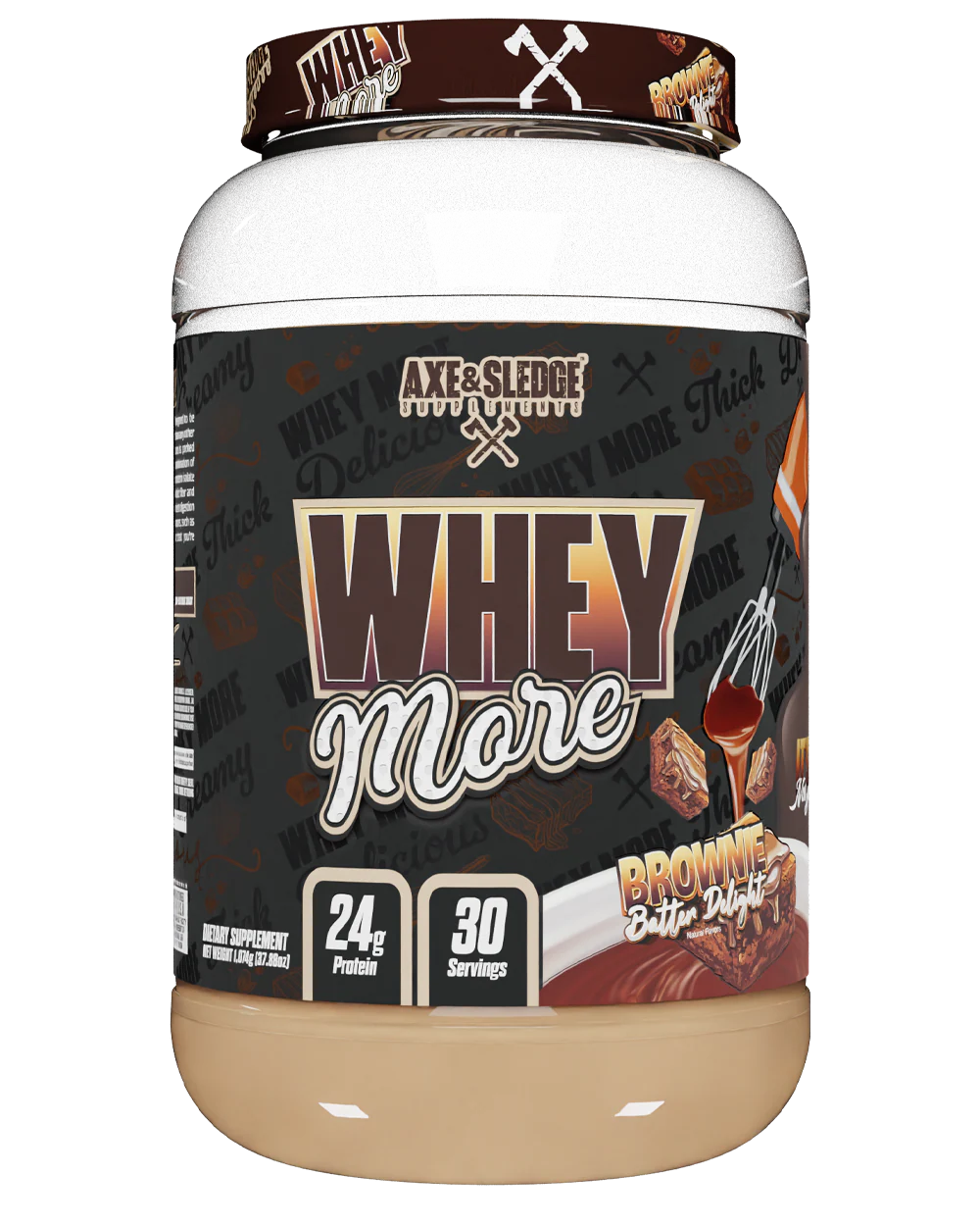 WHEY MORE // PREMIUM PROTEIN BLEND - AXE & SLEDGE SUPPLEMENTS