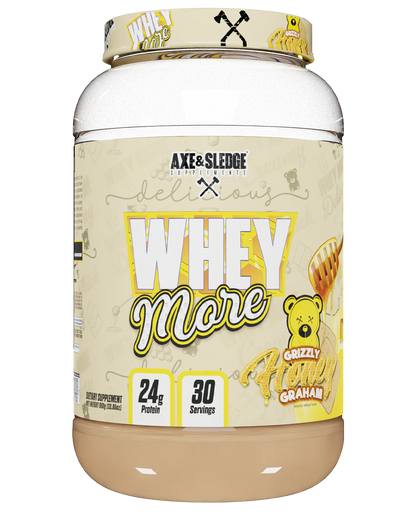WHEY MORE // PREMIUM PROTEIN BLEND - AXE & SLEDGE SUPPLEMENTS