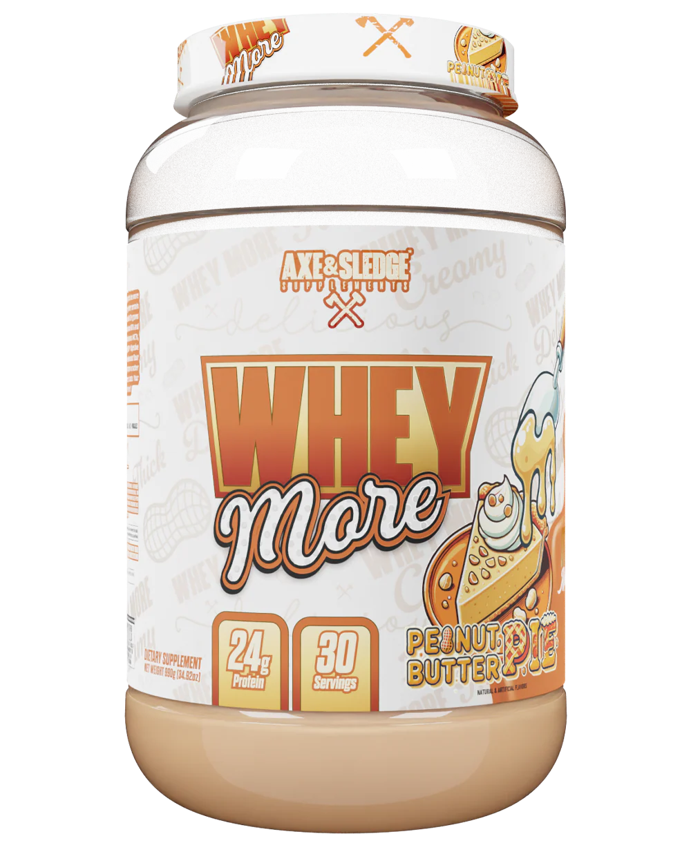 WHEY MORE // PREMIUM PROTEIN BLEND - AXE & SLEDGE SUPPLEMENTS