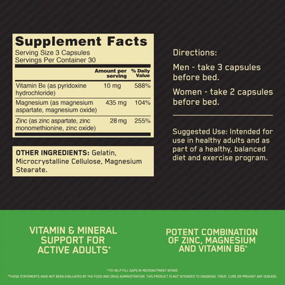 Zinc Magnesium Aspartate - Optimum Nutrition