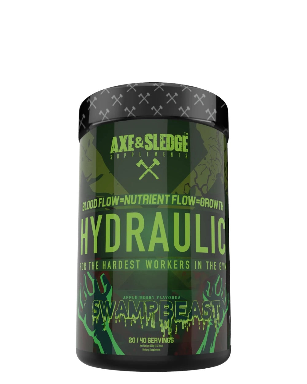 Hydraulic - Non-Stim Pre-Pump - Axe and Sledge - Prime Sports Nutrition