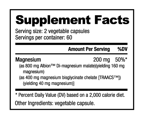 Nutrabio - MG Magnesium - Prime Sports Nutrition