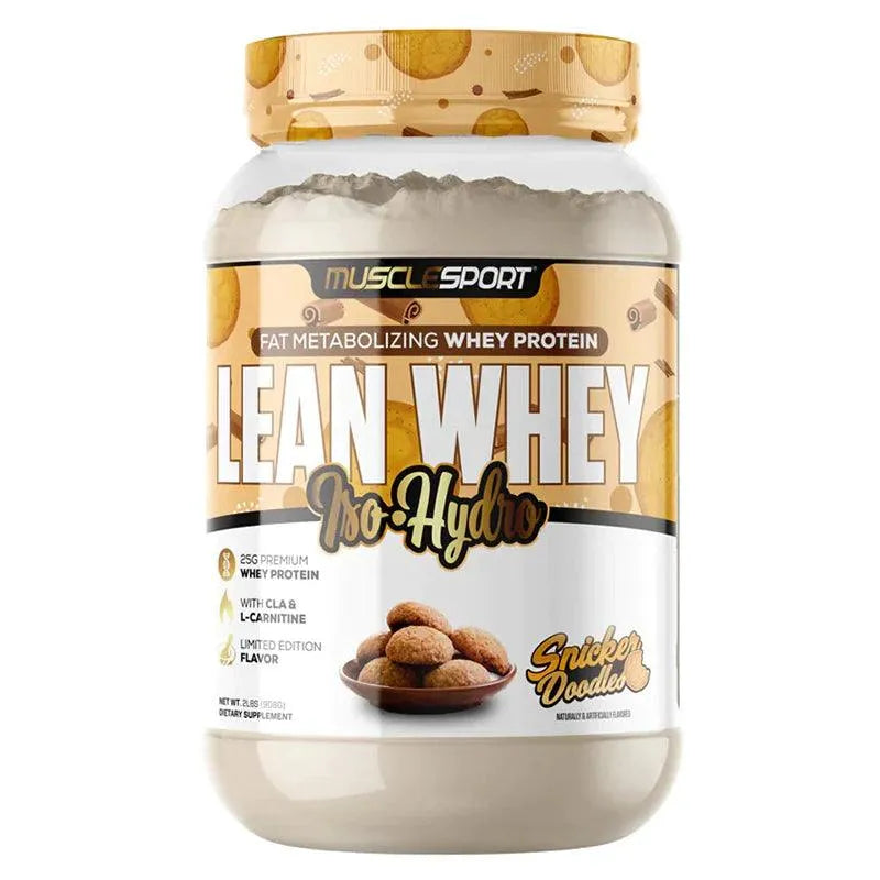 Lean Whey™ Protein 2lb - Musclesport - Prime Sports Nutrition